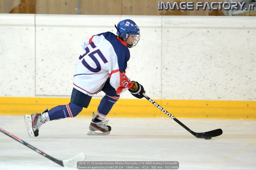 2014-11-15 Aosta-Hockey Milano Rossoblu U14 0908 Andrea Fornasetti